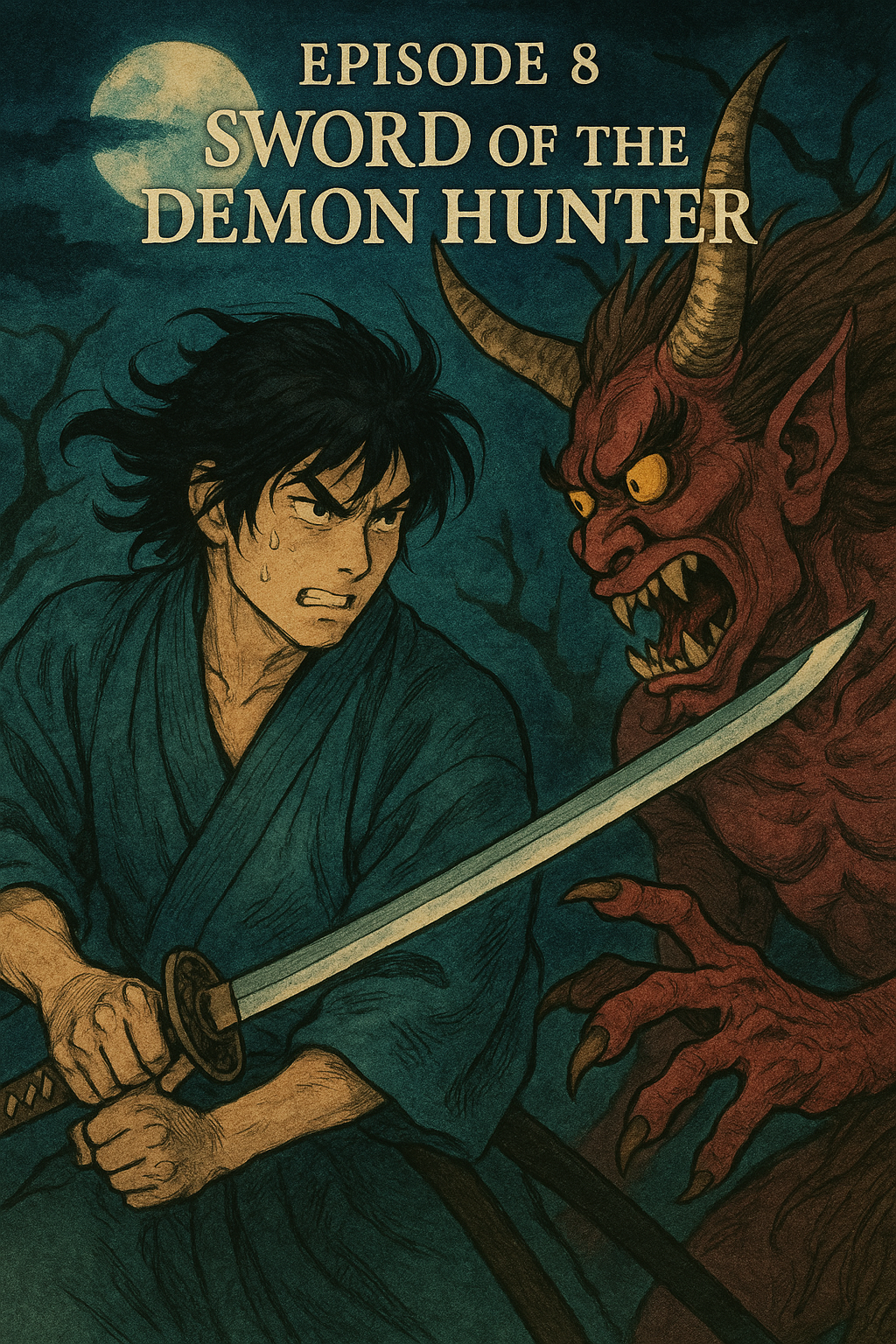 Episode 8: Sword Of The Demon Hunter “The Night Flower Hairpin” Looks INTENSE